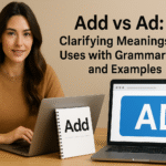 Add vs Ad: Clarifying Meanings and Uses with Grammar Tips and Examples