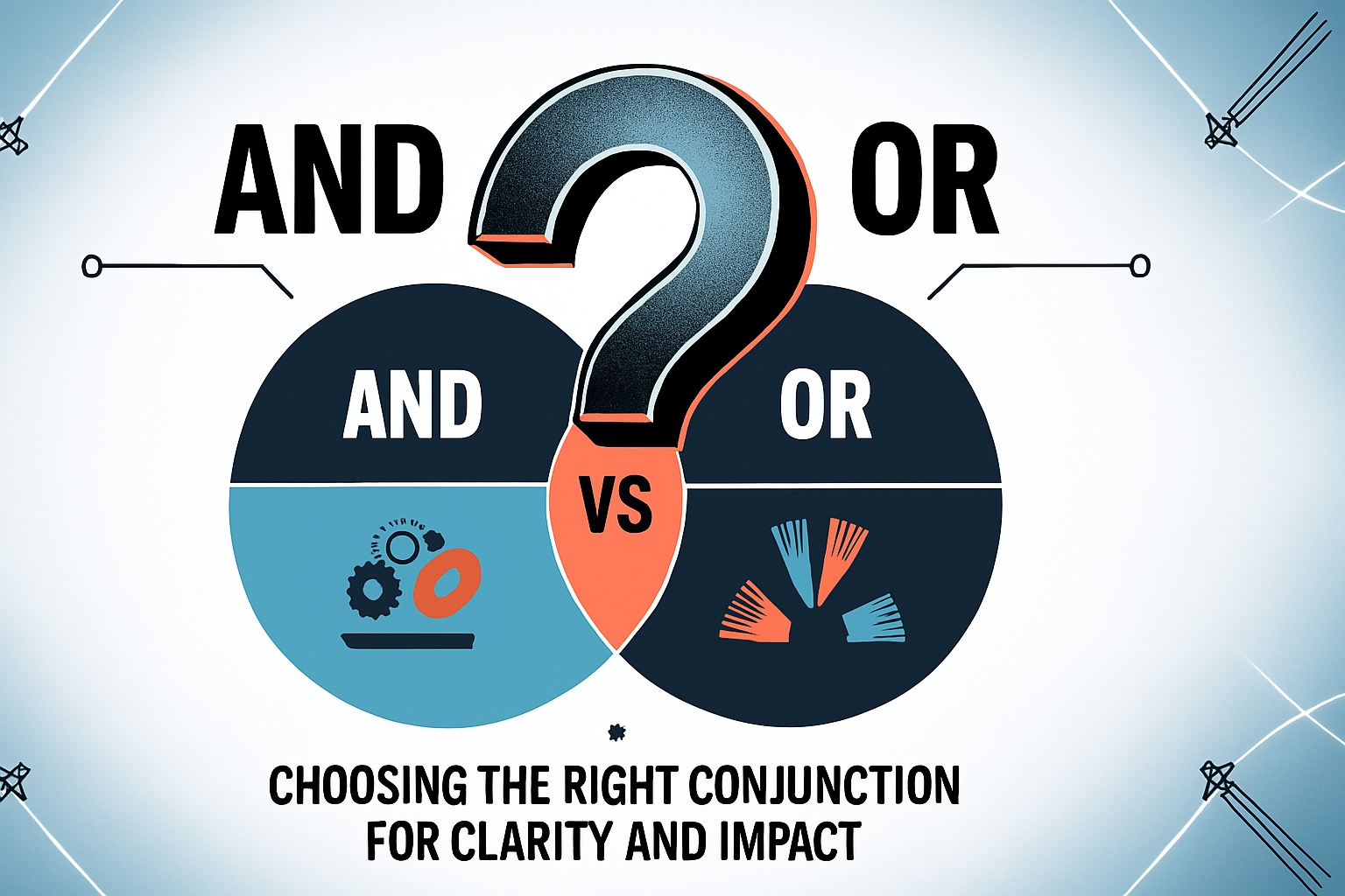 And vs Or Choosing the Right Conjunction for Clarity and Impact