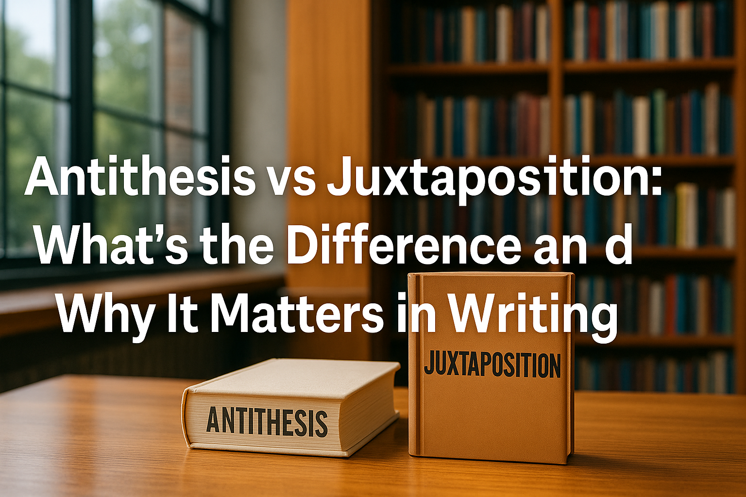 Antithesis vs Juxtaposition What's the Difference and Why It Matters in Writing