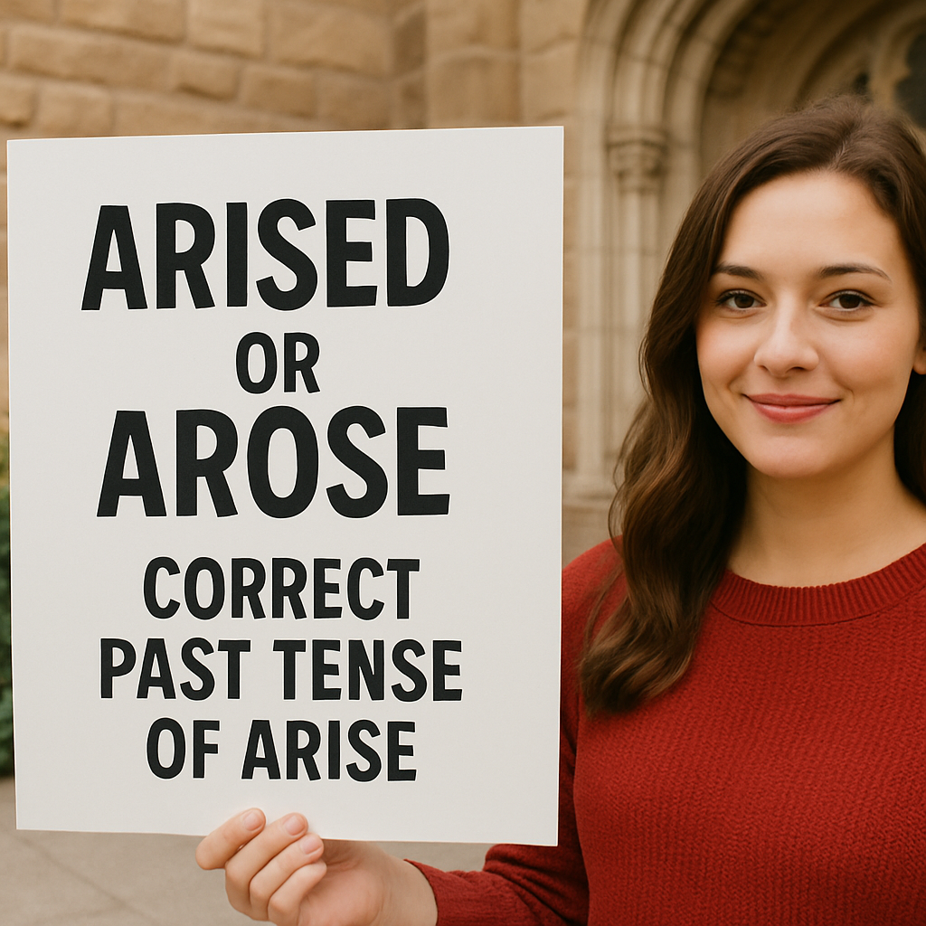  Arised or Arose: Correct Past Tense of Arise