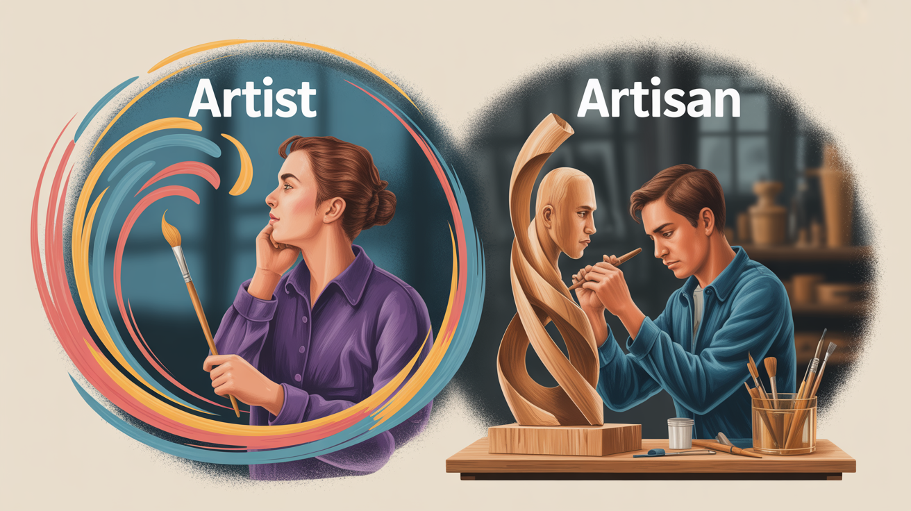 Artist vs Artisan How They Differ and Why It Matters