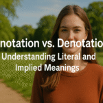 Connotation vs. Denotation: Understanding Literal and Implied Meanings
