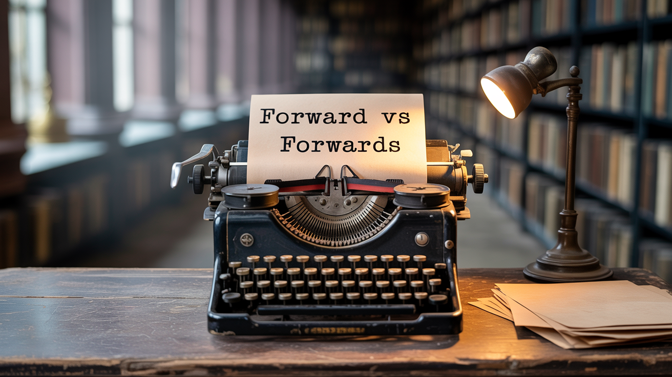 Forward vs Forwards: Which One to Use and When It Matters