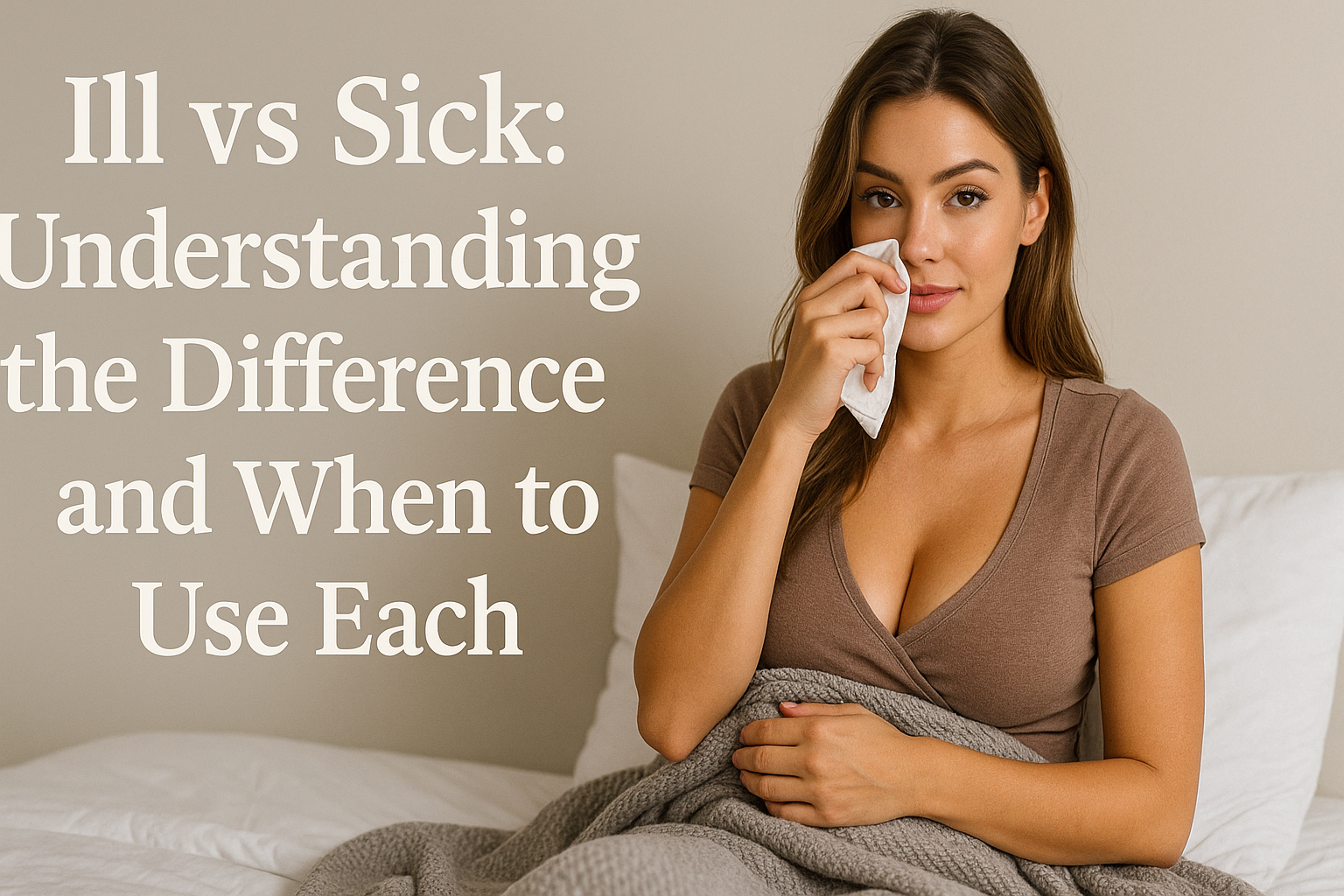 Ill vs Sick: Understanding the Difference and When to Use Each