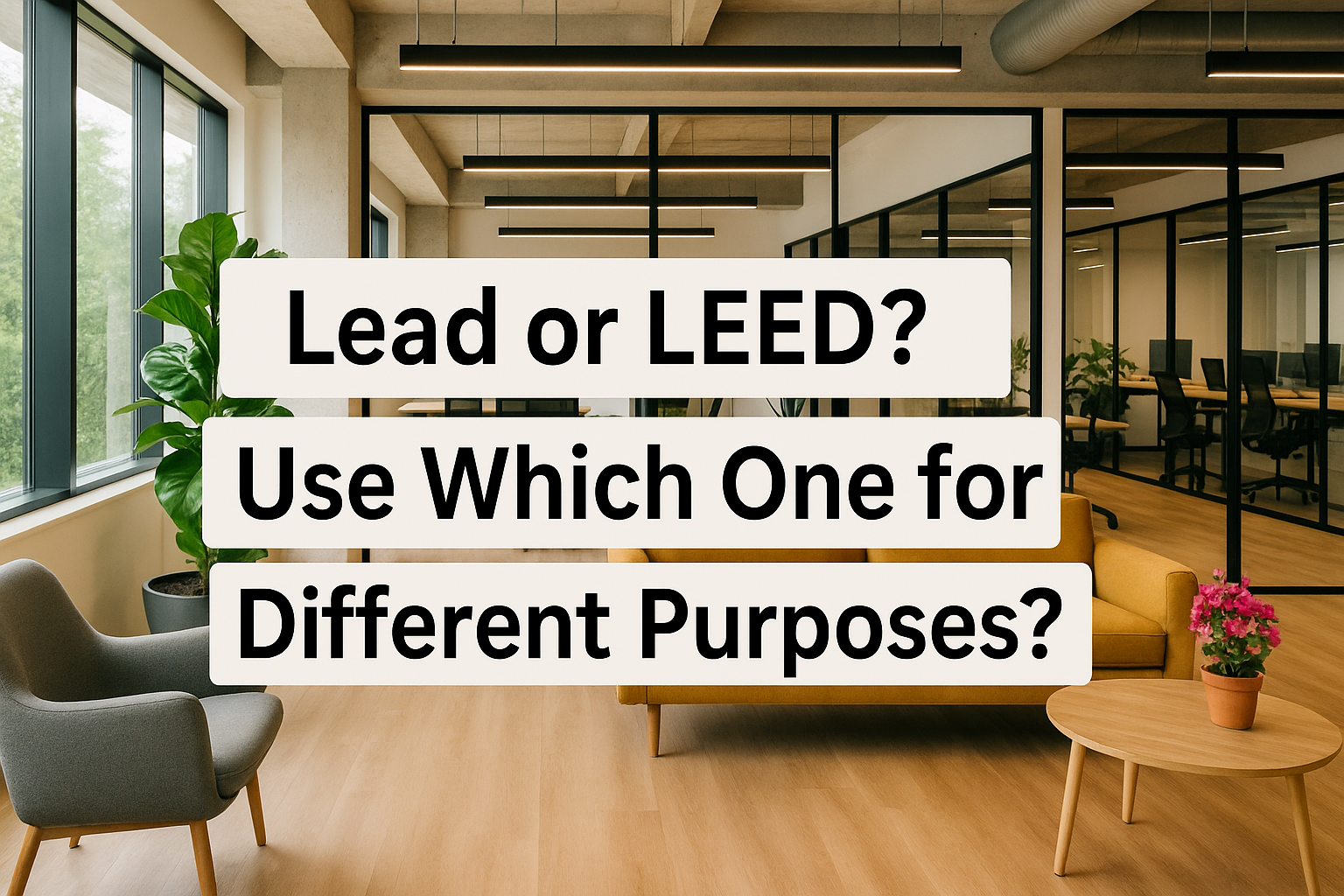 Lead or LEED: Use Which One for Different Purposes?