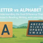 Letter vs Alphabet: Understanding the Real Difference That Impacts Reading, Writing, and Learning