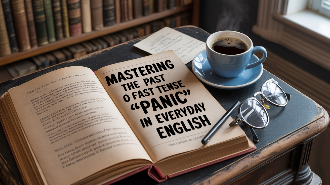 Mastering the Past Tense of “Panic” in Everyday English