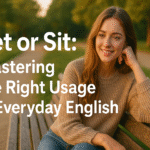 Set or Sit: Mastering the Right Usage in Everyday English