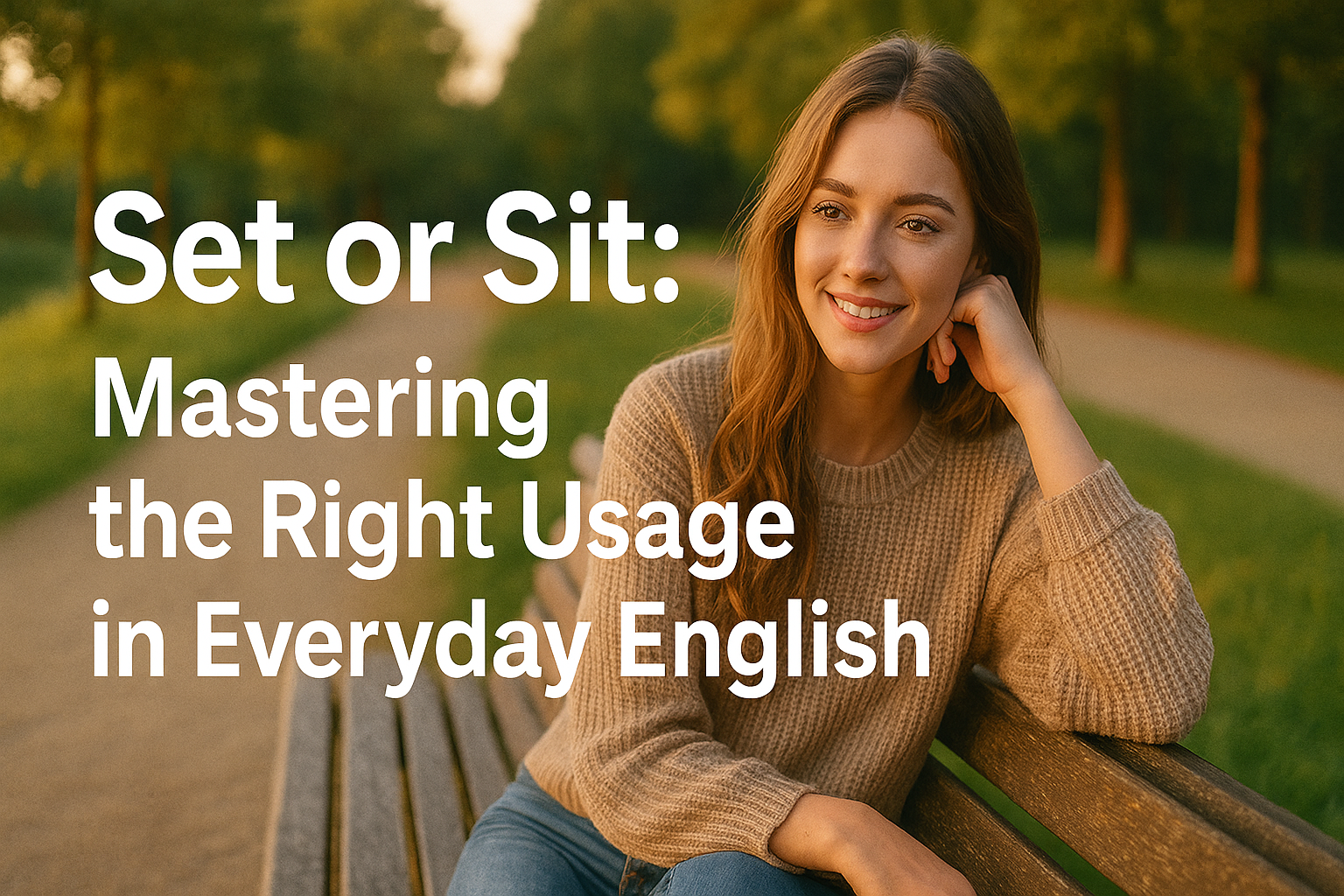 Set or Sit: Mastering the Right Usage in Everyday English
