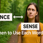 Since vs Sense: When to Use Each Word