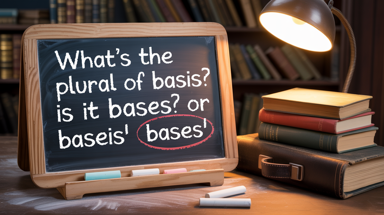 What’s the Plural of “Basis”: Is It “Baseis” or “Bases”?